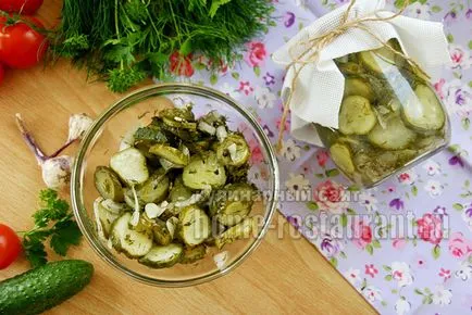 Előkészületek a téli uborka „arany receptek” (receptek) Előkészületek a téli az „arany receptek” Uborka