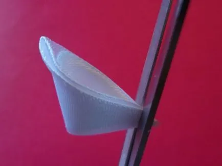 Clip kanzasi saját kezűleg mester osztály létrehozásához kétrétegű virág