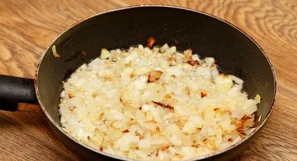 Julien egy serpenyőben csirke és gomba recept