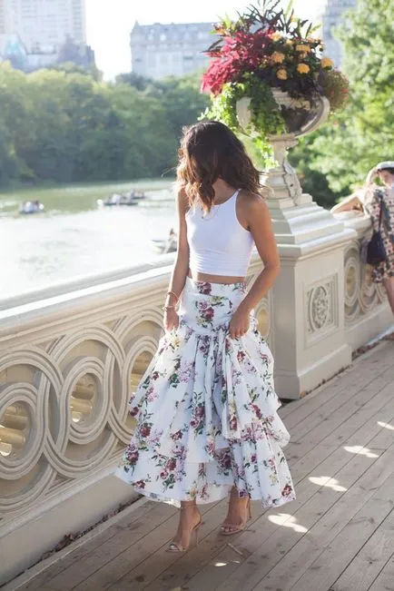 20 elegáns kép szoknya maxi inspirációt () 20 elegáns megjelenés a szoknyák, maxi inspirációt