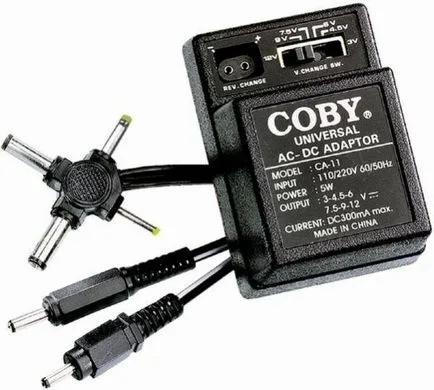 Adapter eszköz besorolása és megnevezése (kijelölés Power Adapter) A hálózati adapter és az eszköz besorolása hozzárendelés