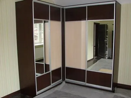 Mezzanine a folyosón, hogyan lehet a saját kezét, előszobaszekrényhez, rekesz és a tükör alla 5, tervezése és
