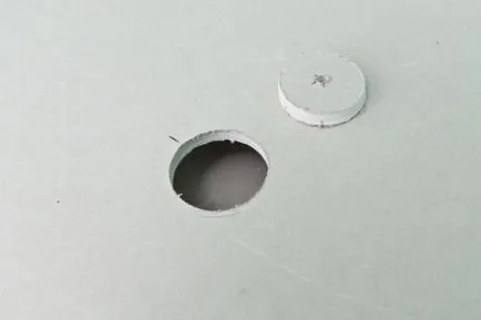 A vágás gipszkarton, hogyan kell vágni a gipszkarton