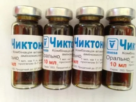 Chiktonik használati utasítást a csibék és felnőtt madarak (vitamin) Chiktonik utasítás a csibék és felnőtt madarak