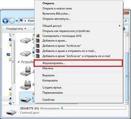 Mi van, ha nem ismeri az USB flash meghajtó (Kattintson a jobb gombbal a készülék) Mi van, ha nem ismeri USB flash meghajtó