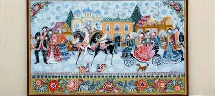 Mi a Gorodets festés és úgy tűnt,