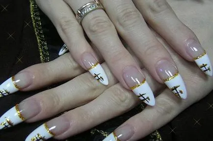 Nail Design - karakterek, szép körmök - kiegészíti a képet (köröm design karakter) Nail Design - karakterek, szép körmök - kiegészíti a képet