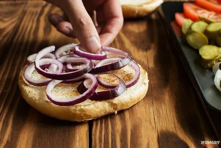 Házi hamburger recept fotókkal, hogyan lehet egy hamburgert otthon (do) Házi hamburger recept fotókkal, hogyan lehet egy hamburgert otthon