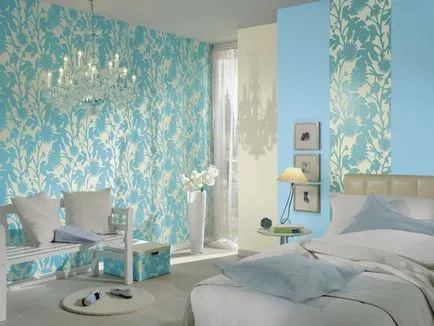 A design a falak tapéta kétféle színben ugyanabban a szobában, képkidolgozó, hogyan lehet kombinálni design, dupla (tapéta) A design a falak tapéta kétféle színben ugyanabban a szobában, képkidolgozó, hogyan lehet kombinálni design, dupla