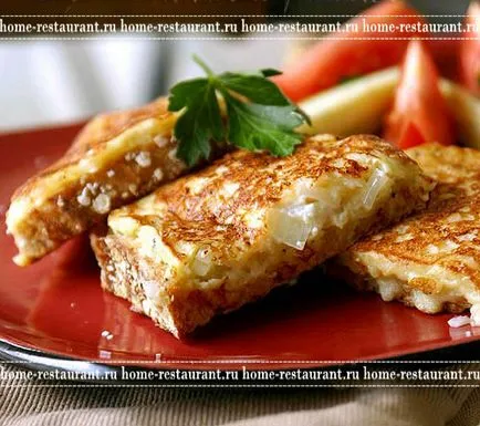 Forró szendvicsek receptek fotókkal - hazai étteremben