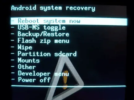 Arról, hogy hogyan villog android telefon csatlakoztatása számítógéphez