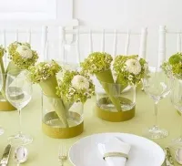 Elegáns csokrok százszorszépek elegáns egyszerűség a kép