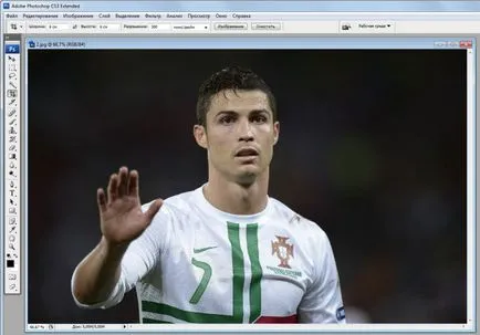 Hogyan átméretezése fotók Photoshop