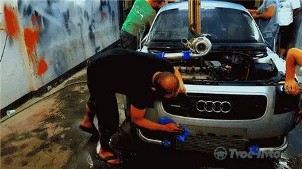 Ahogy alkalmazott vízüveg autók előnyeit és hátrányait a bevonat (összetétel) Hogyan kell alkalmazni a folyékony üveg az autó a előnyeiről és hátrányairól ilyen bevonat