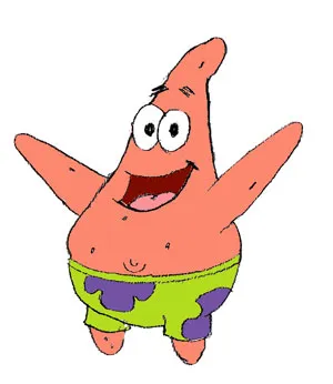 Hogyan kell felhívni Patrick, Patrick rajzolás gyerekeknek szakaszokban