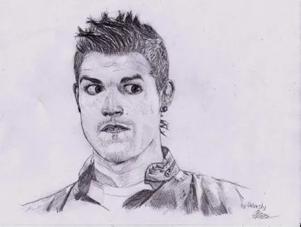 Hogyan kell felhívni a ceruzát Ronaldo szakaszaiban