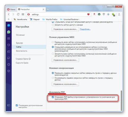 Hogyan kell beállítani a plugins opera
