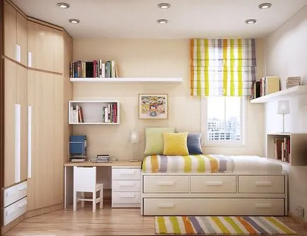 Hogyan készítsünk egy kis hálószoba ötletek, tippek, fotók (vizuálisan bővíteni a teret) Hogyan készítsünk egy kis hálószoba ötletek, tippek, fotók