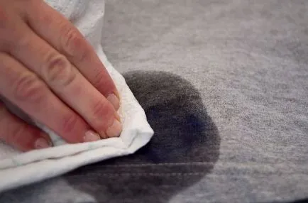 Hogyan mossa a tinta