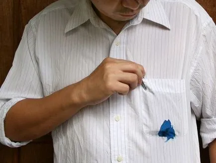 Hogyan mossa a tinta