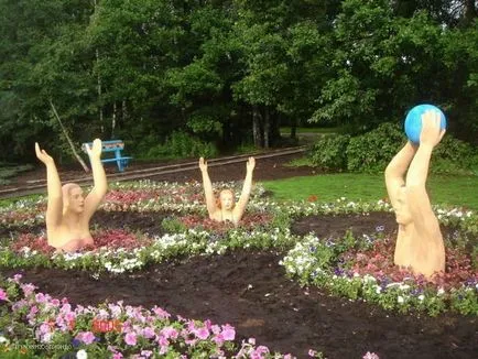 Hogyan kell festeni a kő - sziklakert, utat kőből