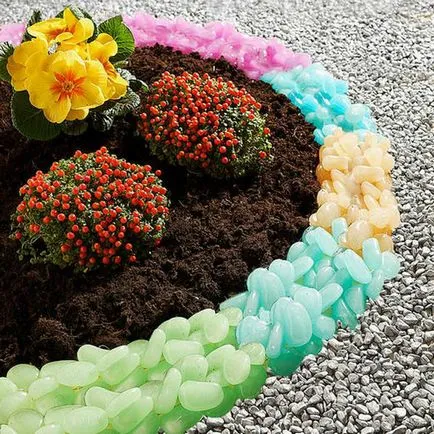 Hogyan kell festeni a kő - sziklakert, utat kőből