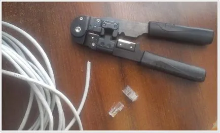 Hogyan hullámosság a hálózati kábel RJ-45, számítógép tippek