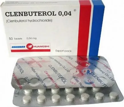 Ami a szárítást, hogy clenbuterol (clenbuterol) Hogyan kell szedni a clenbuterol száradni
