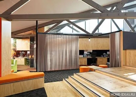 Hogyan osztani a szoba két zónára (22 fotó), az ötlet a rendezési Apartments