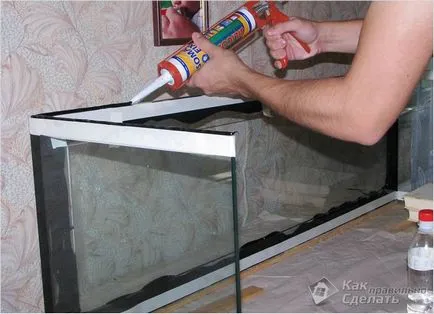 Hogyan készítsünk egy akvárium saját kezűleg - a független produkciós (akvárium saját kezűleg) Hogyan készítsünk egy akvárium saját kezűleg - a független produkciós