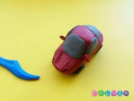 Hogyan készítsünk egy autó ki gyurmából szakaszokban saját kezűleg