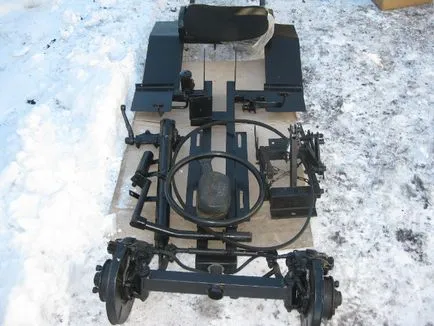 Hogyan Minitraktorok járás traktor kezével