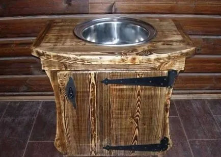 Hogyan készítsünk egy szekrény a mosogató alatt kezével a fürdőszobában (a mosogató) Hogyan készítsünk egy szekrény a mosogató alatt kezével a fürdőszobában