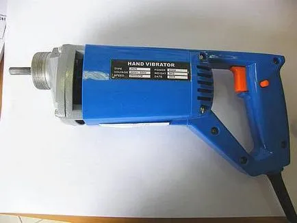 Hogyan készítsünk egy vibrátort beton kezüket (vibrátor) Hogyan készítsünk egy vibrátort beton kezüket