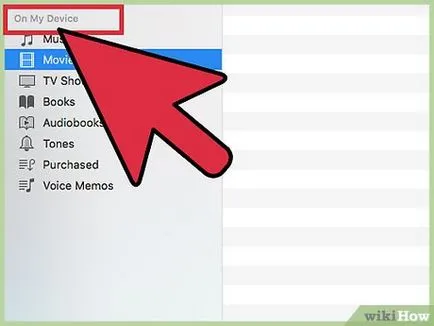 Hogyan szinkronizálni zenét a lejátszóra, ipod (a felső részt az ablak) Hogyan szinkronizálni zene a játékos ipod