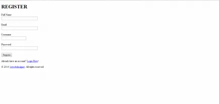 Hogyan kell használni PHP és a MySQL hogy hozzon létre egy rendszer nyilvántartási és engedélyezési felhasználók, php