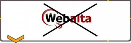 Hogyan lehet eltávolítani webalta (vebalta) a honlapján a böngésző, az internet érdekes érdekes