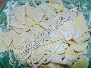 Ponty krumpli a sütőben - ízletes házi lépésre recept fotók