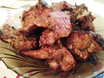 Hogyan pácolt kebab a gránátalma leve