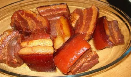 Hogyan pácolást szalonnát a sós otthon finom és gyorsan (otthon) Hogyan pácolást otthon szalonna sós finom és gyors