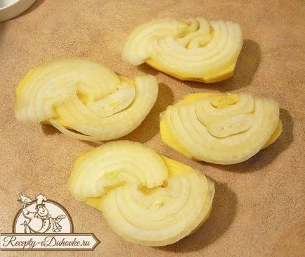 Burgonya zsírral a kemencében főzés recept egy egyszerű, lépésről lépésre irányban (sütő) Szalonnás burgonyával kemencében recept egy egyszerű, lépésről lépésre irányban