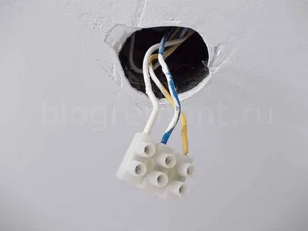 Rögzíti a csillárok a mennyezetre