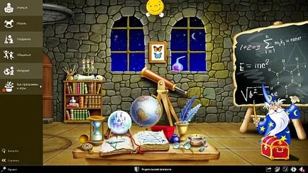 A Magic Desktop, vagy „operációs rendszer” a kisebbeket