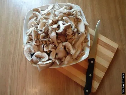 A pácolt laskagomba, egy recept egy fotó