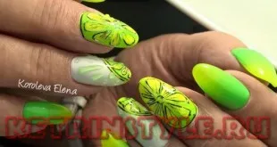 Menta manikűr 65 fotók az új termékek (új termékek) Menta manikűr 65 fotók az új termékek