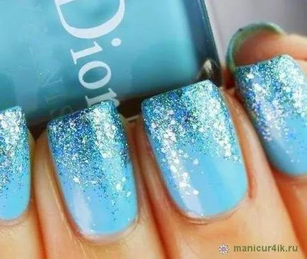 Fashion Nails hatás Ombre - 50 videó kép - elegáns körmök (manikűr) Fashion Nails hatás Ombre - 50 videó kép - elegáns körmök