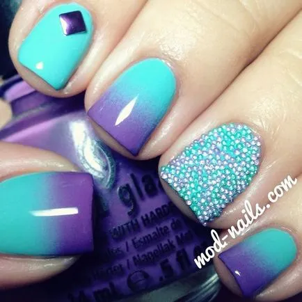 Fashion Nails hatás Ombre - 50 videó kép - elegáns körmök (hatás) Fashion Nails hatás Ombre - 50 videó kép - elegáns körmök