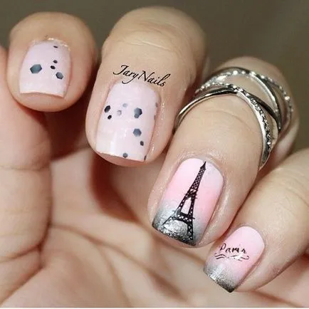 Fashion Nails hatás Ombre - 50 videó kép - elegáns körmök (Fashion) Fashion Nails hatás Ombre - 50 videó kép - elegáns körmök