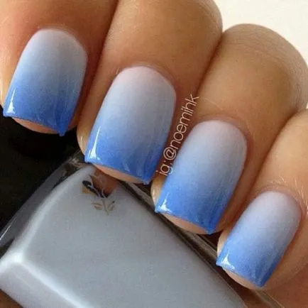 Divat Nails stílus Ombre