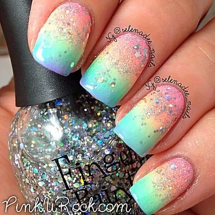 Fashion Nails hatás Ombre - 50 videó kép - elegáns körmök (hatás) Fashion Nails hatás Ombre - 50 videó kép - elegáns körmök